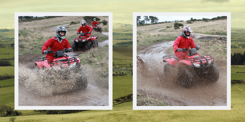 quad biking northumberland