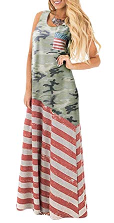 july 4th maxi dress