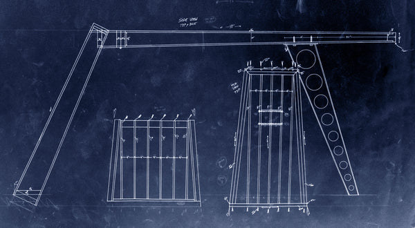 RamonaMetal Airfoil Desk Blueprint