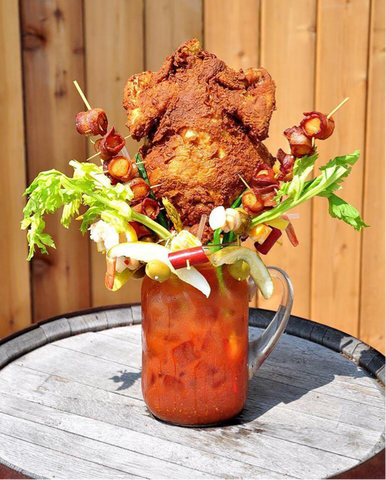 best bloody mary garnish