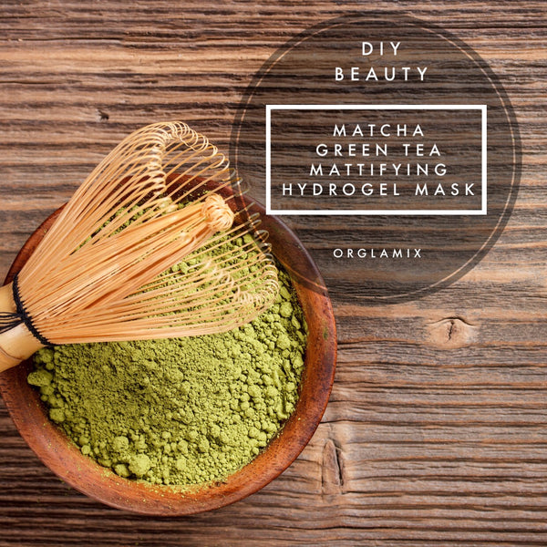 DIY Beauty: Matcha Green Tea Mattifying Hydrogel Mask