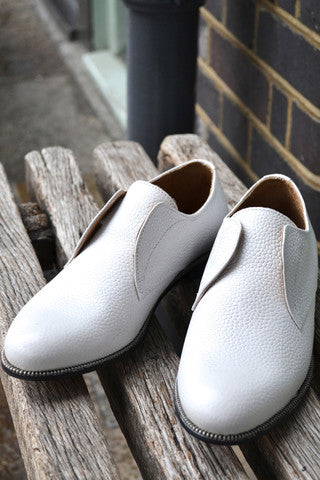 Hudson Charlie May White Leather Shoes £148.00