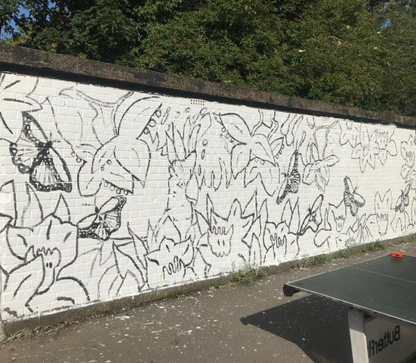 Chiswick Oasis Pipet Design Airlite Wall Mural