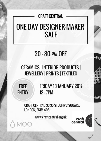 Craft Central One Day Designer Sale | January 13th