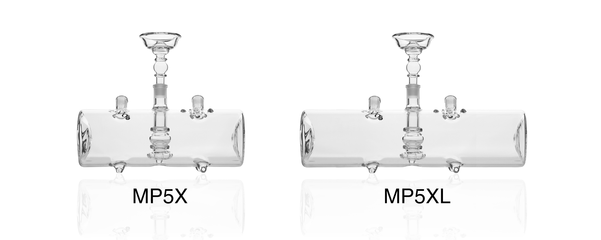 Lavoo Hookah MP5X and MP5XL Comparison