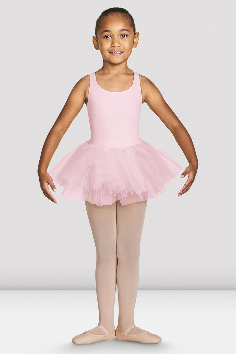 Girls Clara Strap Tank Tutu Leotard Pink Bloch Usa 