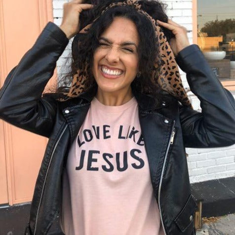 Love Like Jesus Women's Tee | Christian Shirt | Faith T Shirt | Jesus Shirt | Wife Mother's Gift