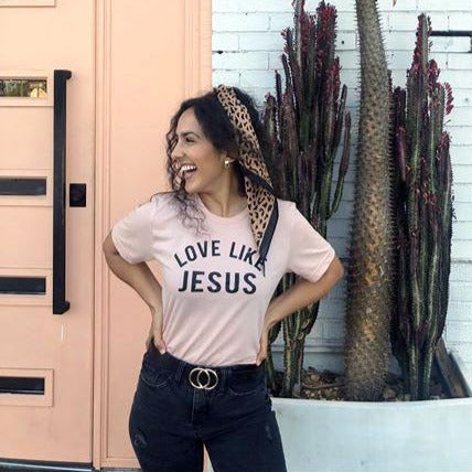 Love Like Jesus Women's Tee | Christian Shirt | Faith T Shirt | Jesus Shirt | Wife Mother's Gift