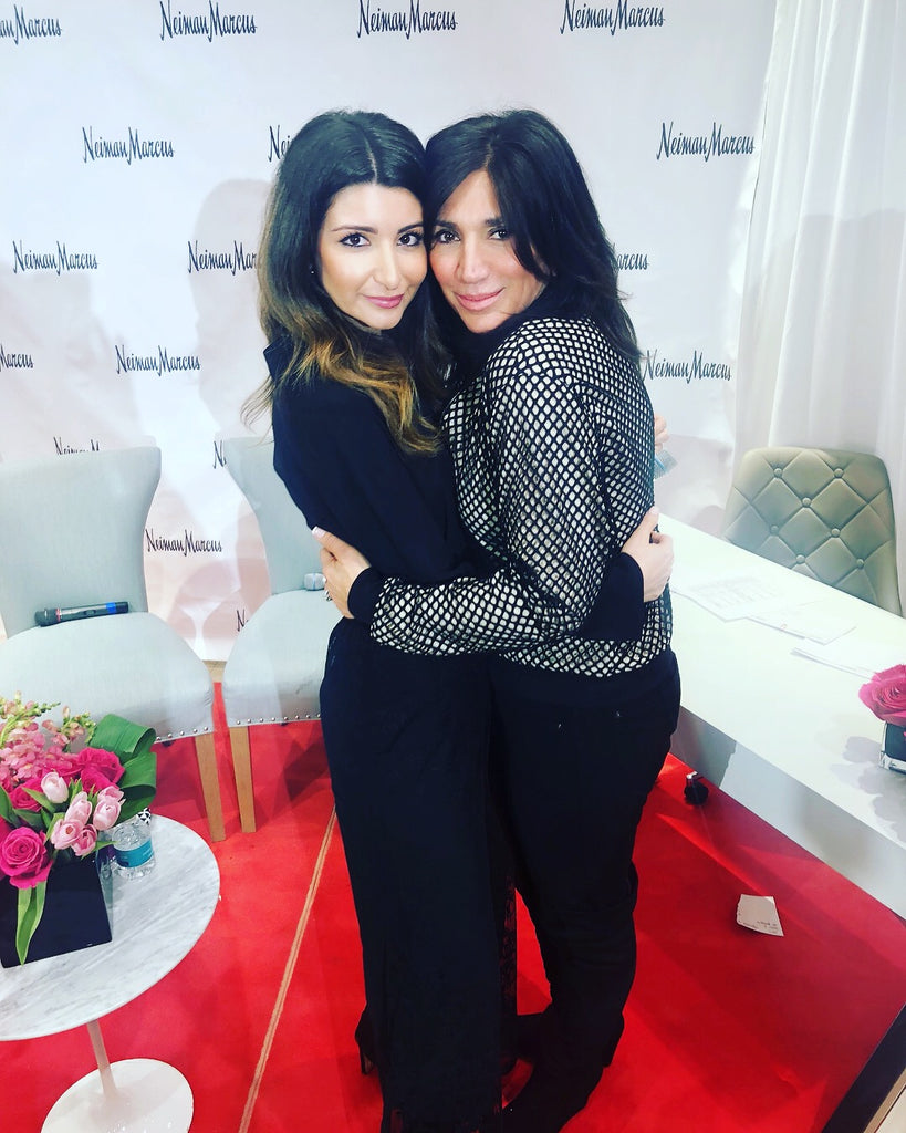 margaux minutolo and dawn minutolo at neiman marcus karma for a cure