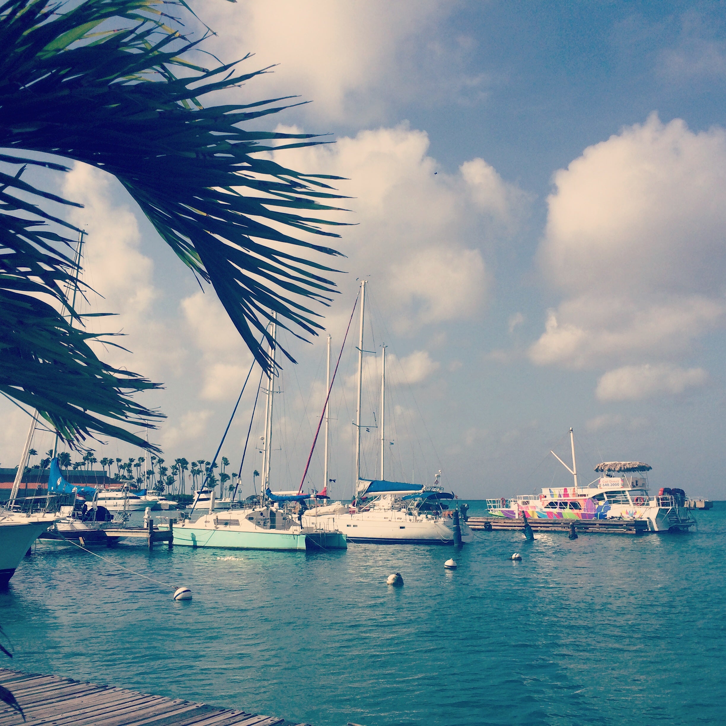 Boat Dock Aruba by KARMA for a cure