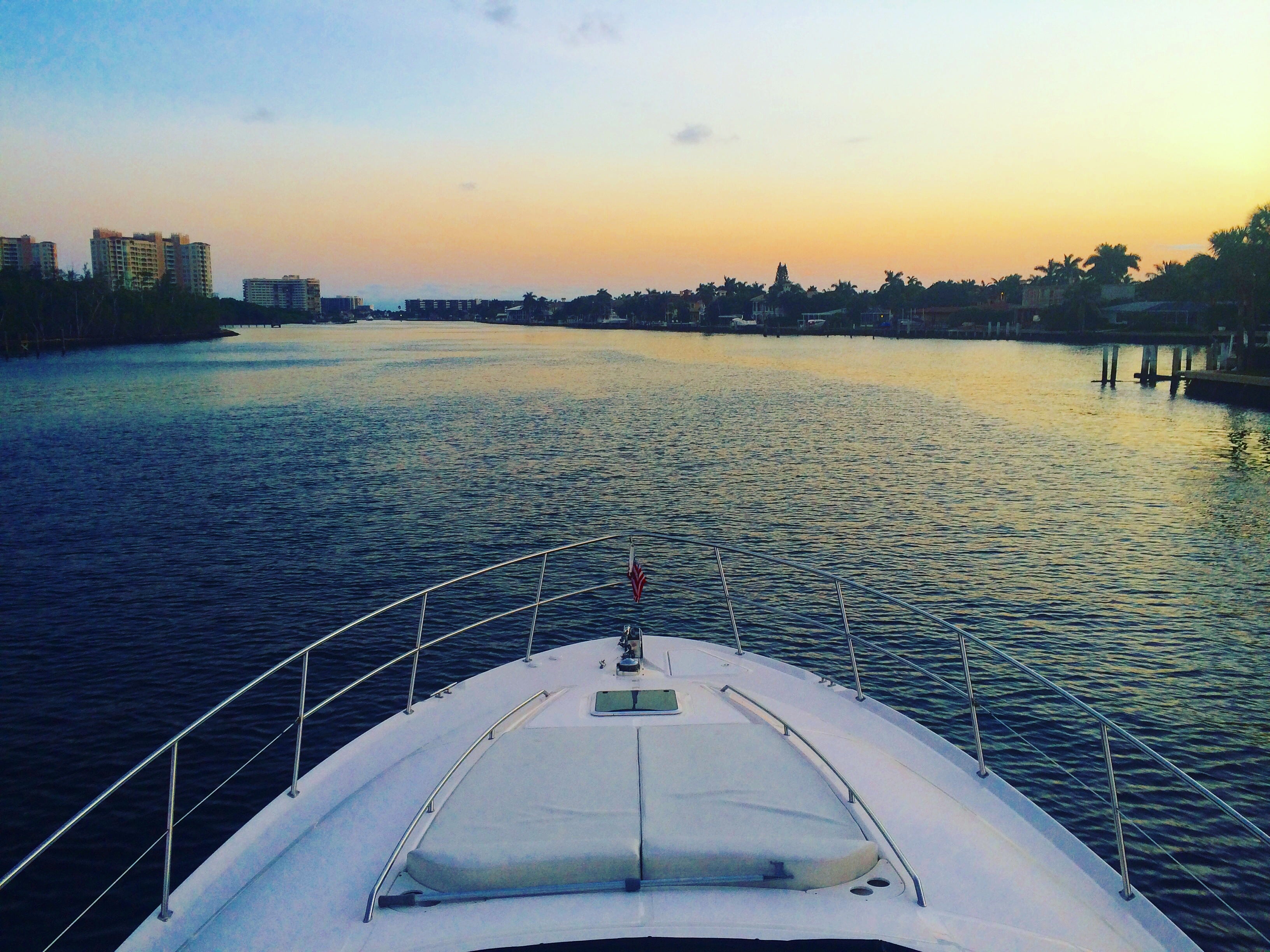 Miami Chasing Sunsets Yacht