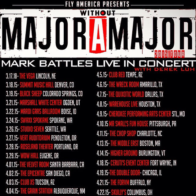 Major Without A Major Tour with Mark Battles and Derek Luh