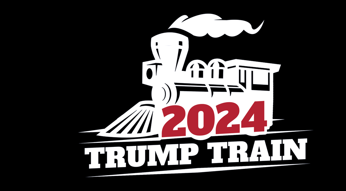 Trump Train 2024 FlagN Rampant Media