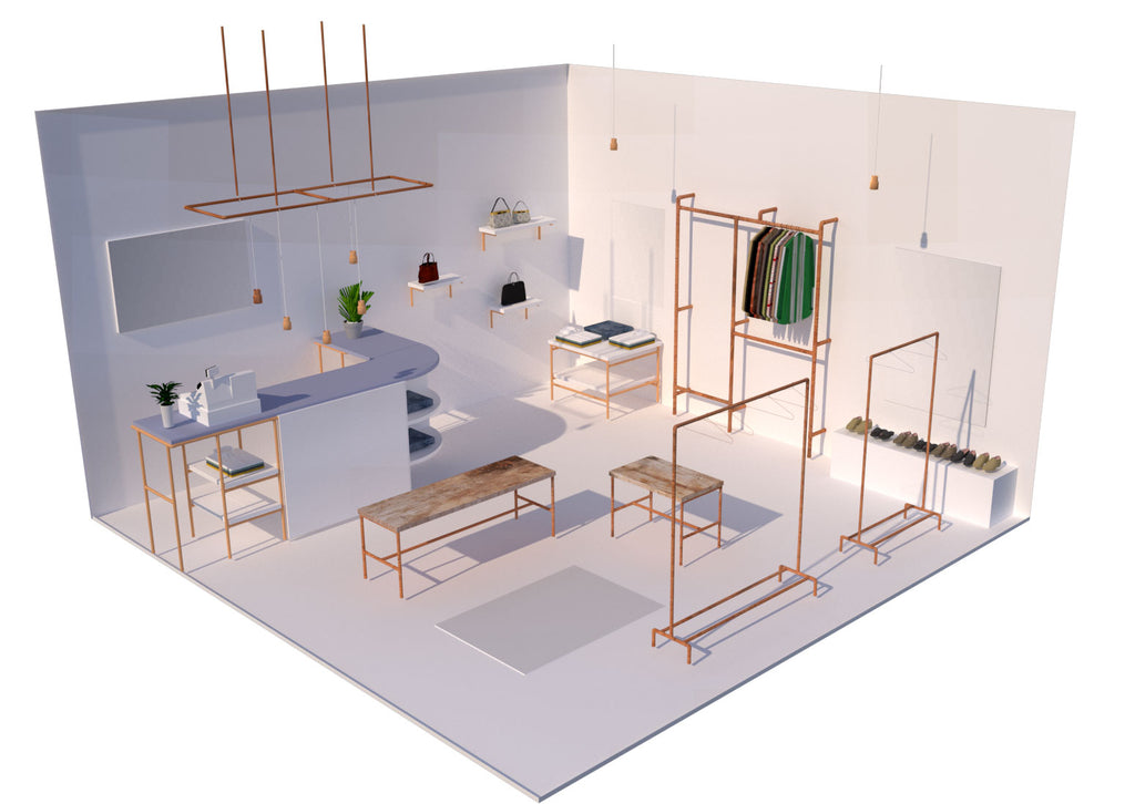 shop design floor plan