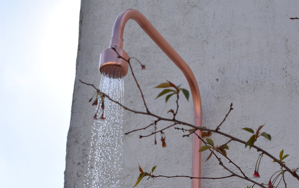 Perforated Cap Copper Shower Head