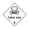 Toxic Gas Label