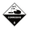 Corrosive label