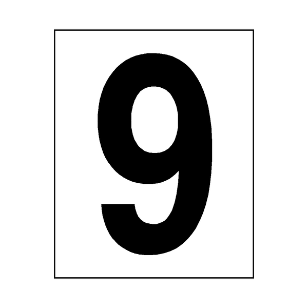 number-9-sticker-black-safety-label-co-uk