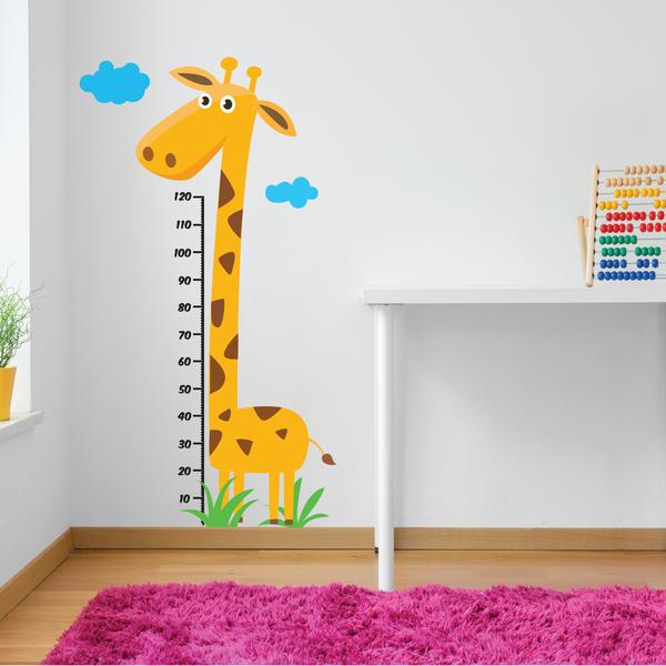 giraffe wall stickers are design for boys or girls aged 6 years and under