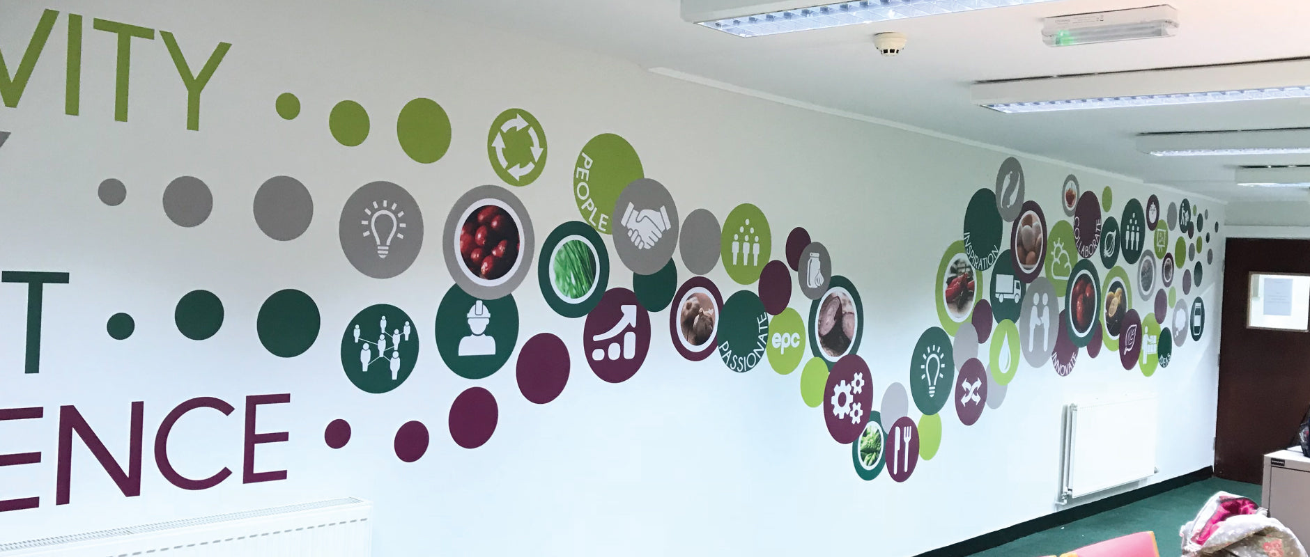 Office Branding Wall Graphics