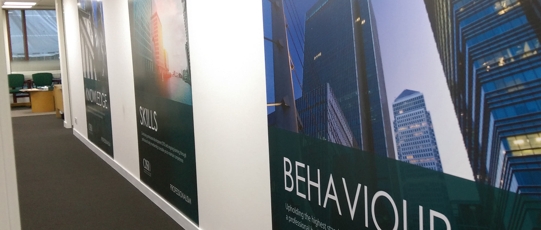 Office branded murals