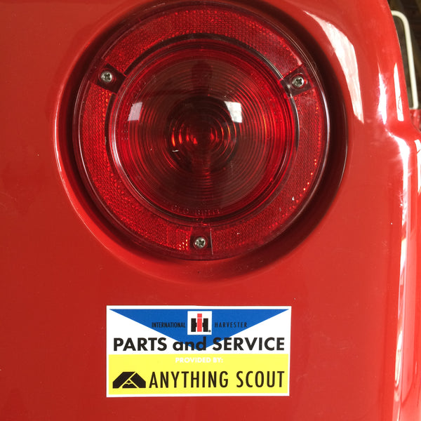 IH Parts and Service provided by Anything Scout