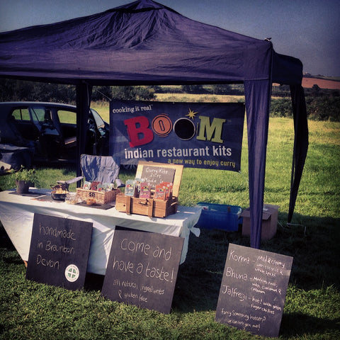 Boom Kitchen at Woolacombe open air market