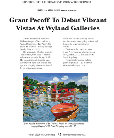 Pecoff exhibits at wyland galleries