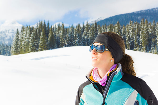 why you should wear sunglasses in the winter
