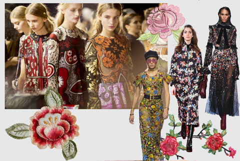 Floral print women's fashion trends