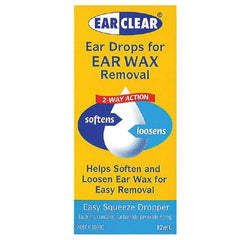 EARCLEAR Wax Removal Drops 12ml | NZ Online Chemist