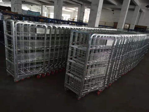 J Pollock & Sons 4 Tier Dairy Milk Trolleys For Delivery