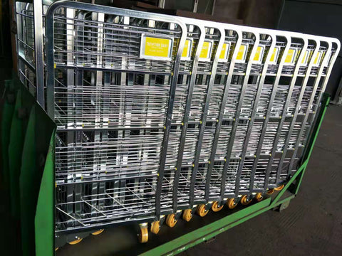 Trewithen Branded Milk Trolleys