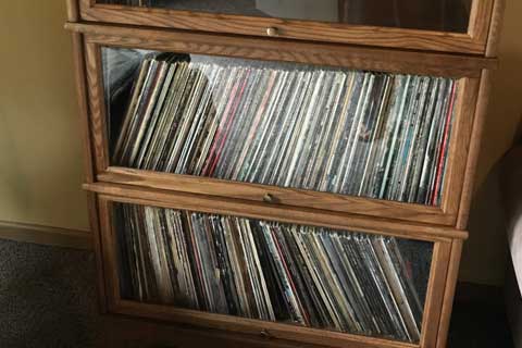 Back From The Dead Vinyl Record Storage Hale Barrister Bookcases