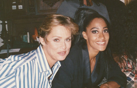 Picture of Tracee Ellis Ross and Lauren Hutton Fierce Chick Friday Lauren Hutton White Space Jewelry