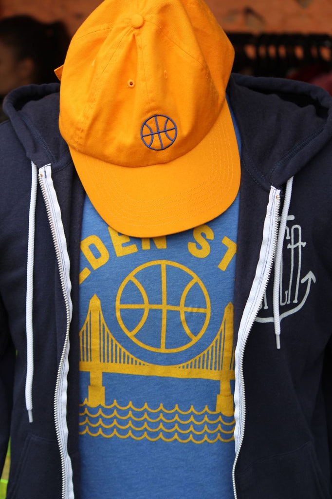 golden state mens tee golden state hat