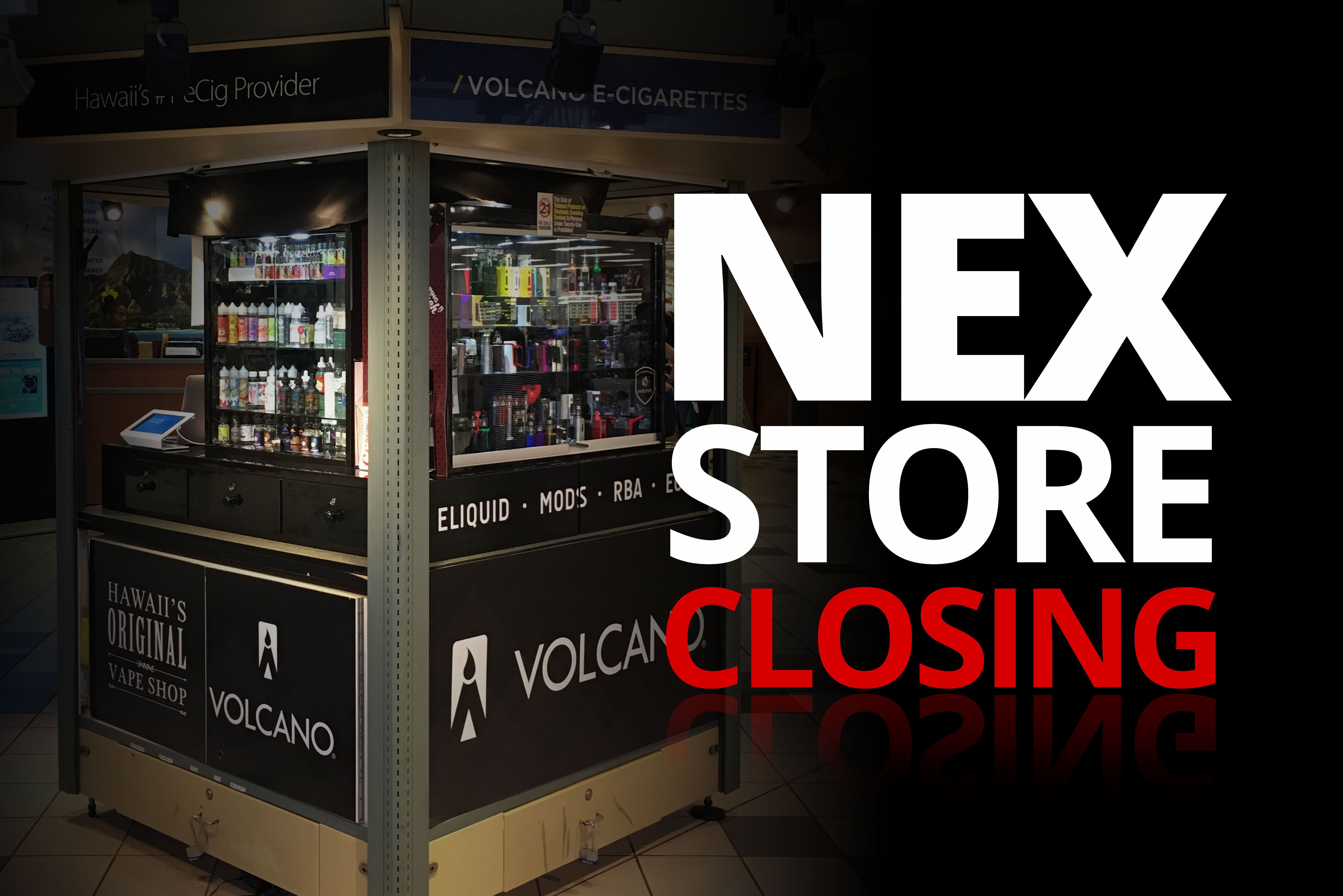NEX store closing