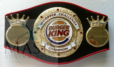 Burger King Championship Belt