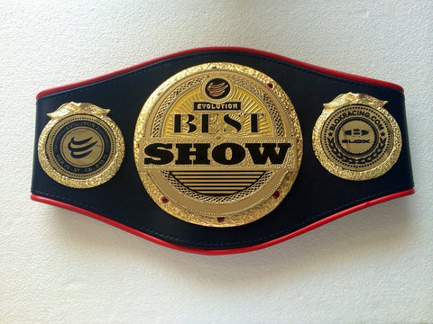 best of show championship Belts