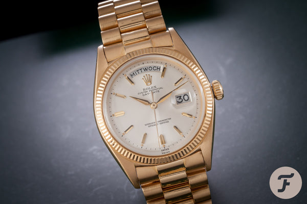 gold classic rolex