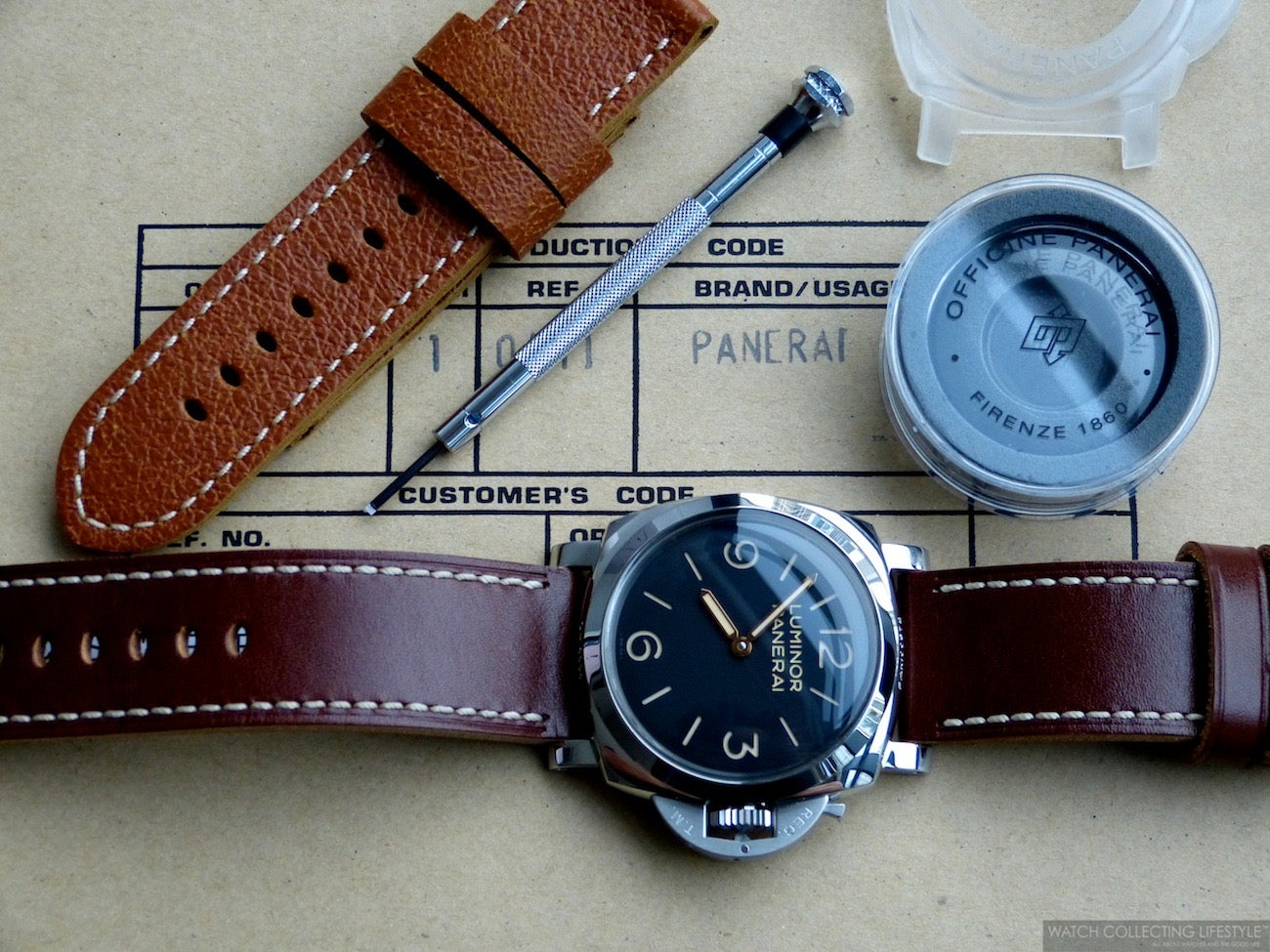 panerai watch bands