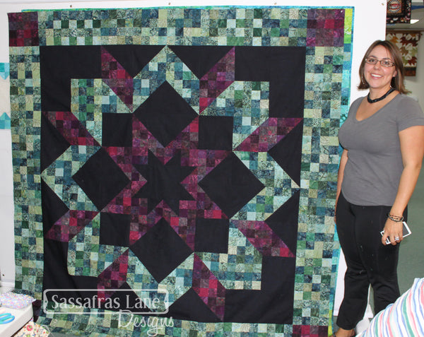 Atlantic Avenue Quilt Pattern made by Stacy Cholas