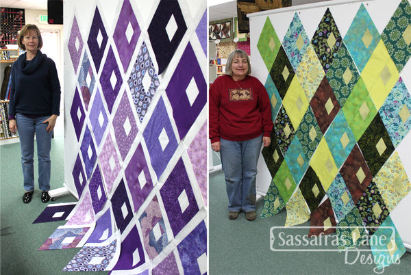 Diamond Alley Quilt Pattern by Sassafras Lane Designs