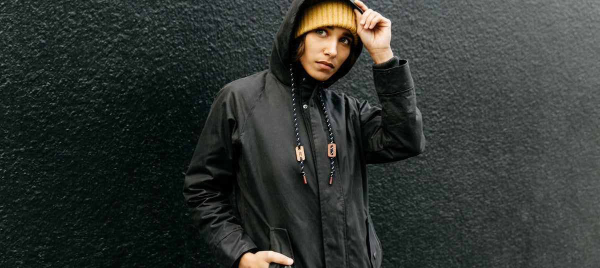 womens waxed canvas jacket