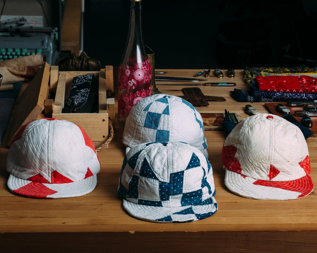 Quilted Baseball Cap - Elsevvhere / Jasen Bowes