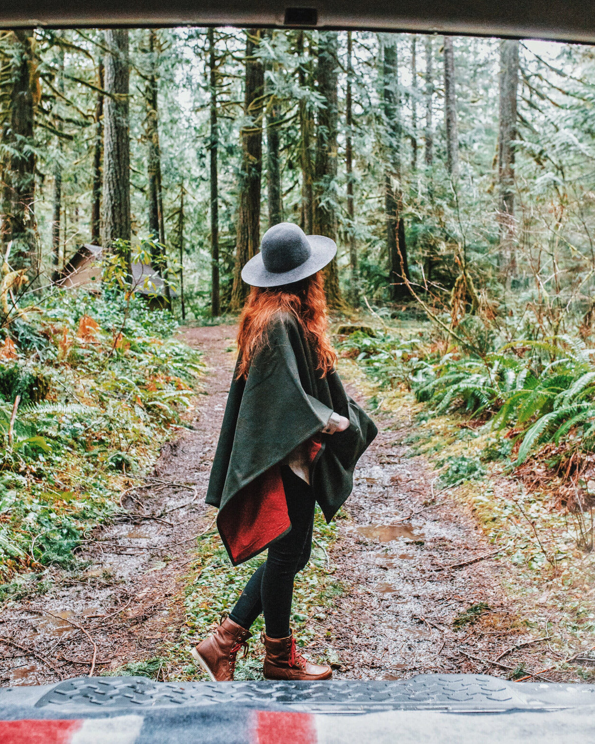 Wool Cape and Westerlind Wool Hat