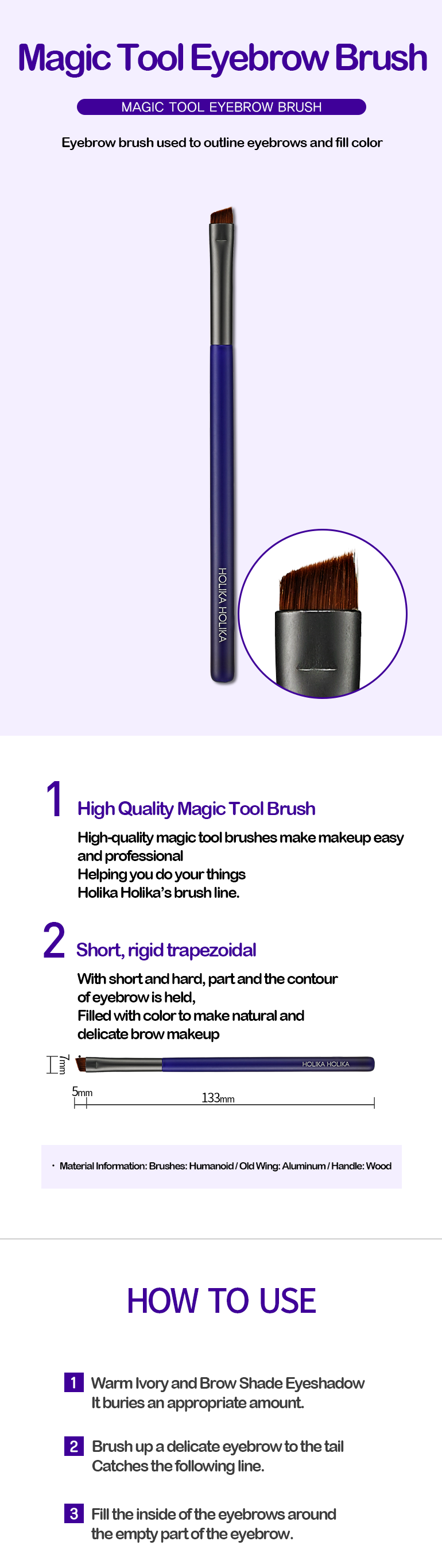 Kuas Alis | Magic Tool Eyebrow Brush