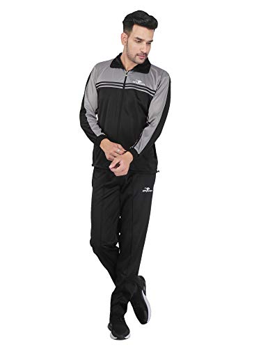 silver tracksuit mens