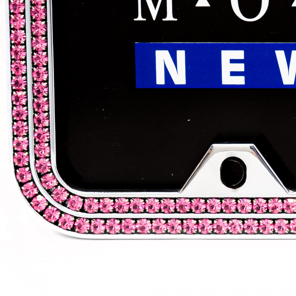 Swarovski Crystal License Plate Frames