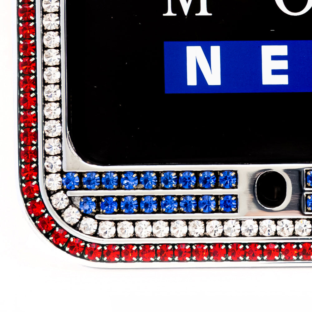 Swarovski Crystal License Plate Frames